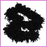 Black Feather Boa Black Feather Boa
