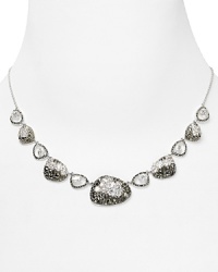 A sparkling necklace from Judith Jack completes a carefully selected evening ensemble. A striking statement piece, wear it solo to make this design your signature accessory. A sparkling necklace from Judith Jack completes a carefully selected evening ensemble. A striking statement piece, wear it solo to make this design your signature accessory.