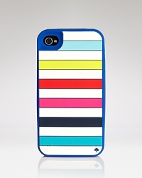 Warning: this candy striped kate spade new york iPhone case is so darn sweet, it might just cause a sugar rush. Warning: this candy striped kate spade new york iPhone case is so darn sweet, it might just cause a sugar rush.