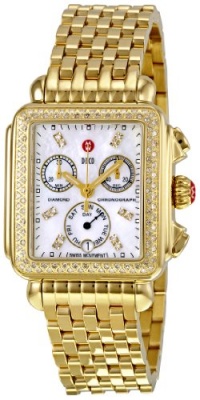 Michele Women's MWW06P000100 Deco Day Chronograph Dial Watch Michele Women's MWW06P000100 Deco Day Chronograph Dial Watch