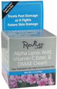 Reviva Alpha Lipoic Acid, Vitamin C Ester, and DMAE Cream 2 oz