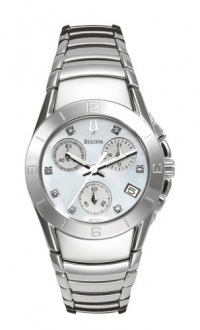 Bulova Women's 96P006 Diamond Dial Chronograph Watch Bulova Women's 96P006 Diamond Dial Chronograph Watch
