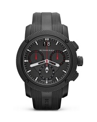 Whether at the beach, bar, or boardroom, this Burberry watch makes an unforgettable impression. Crafted of stainless steel with a hard-wearing design, it's a distinctly British touch. Whether at the beach, bar, or boardroom, this Burberry watch makes an unforgettable impression. Crafted of stainless steel with a hard-wearing design, it's a distinctly British touch.