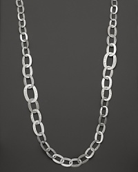 Ippolita Sterling Silver Flat Links Necklace, 46 Ippolita Sterling Silver Flat Links Necklace, 46