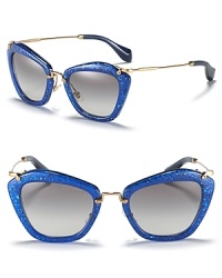 Glam it up in glitter, angular frames, a modern take on the classic cat eye. Glam it up in glitter, angular frames, a modern take on the classic cat eye.