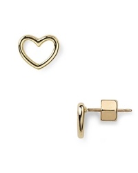 Make a romantic style statement in these truly lovable earrings from MARC BY MARC JACOBS. Make a romantic style statement in these truly lovable earrings from MARC BY MARC JACOBS.