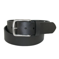 Tommy Hilfiger Men's 1 1/2-Inch Leather Casual Belt, Black, Size 42 Tommy Hilfiger Men's 1 1/2-Inch Leather Casual Belt, Black, Size 42