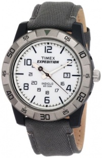 Timex Men's T49864 Expedition Rugged Analog Gray/Green Canvas Strap Watch Timex Men's T49864 Expedition Rugged Analog Gray/Green Canvas Strap Watch
