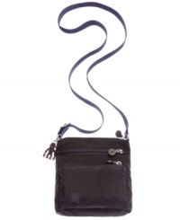 Every laid-back look deserves some fashionista flair, like this irresistible crossbody from Kipling. Crafted in sturdy nylon with plenty of pockets, it offers hands-free versatility and is sized-right for the essentials. Every laid-back look deserves some fashionista flair, like this irresistible crossbody from Kipling. Crafted in sturdy nylon with plenty of pockets, it offers hands-free versatility and is sized-right for the essentials.