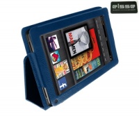 Elsse Premium Folio Case for Kindle-Fire Cover - Blue Elsse Premium Folio Case for Kindle-Fire Cover - Blue