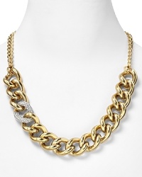 This is a classic accessory that no jewel box should be missing. Cast in gold plated metal with inset rhinestones, this necklace from Juicy Couture is ready to hit the links. This is a classic accessory that no jewel box should be missing. Cast in gold plated metal with inset rhinestones, this necklace from Juicy Couture is ready to hit the links.