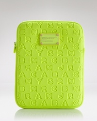 Upgrade your tablet case with this neoprene sleeve from MARC BY MARC JACOBS. It's sized right to slip inside your purse - but looks equally chic outside your it-bag. Upgrade your tablet case with this neoprene sleeve from MARC BY MARC JACOBS. It's sized right to slip inside your purse - but looks equally chic outside your it-bag.