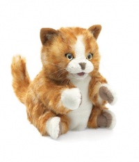 Orange Tabby Kitten Puppet Orange Tabby Kitten Puppet