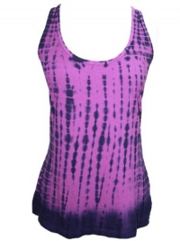 YogaColors Emoticon Ladies Tie Dye Cotton Tank Top YogaColors Emoticon Ladies Tie Dye Cotton Tank Top