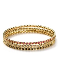 Sparkly and stackable. Get on trend with Melinda Maria's bohemian bijoux. Layer two or three with an armload of mix-and-match styles to work an eclectic edge. Sparkly and stackable. Get on trend with Melinda Maria's bohemian bijoux. Layer two or three with an armload of mix-and-match styles to work an eclectic edge.