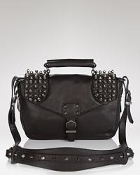Cast in slick leather with a versatile cross-the-body shape, this messenger bag from Sam Edelman is completely on-edge. Dusk till dawn it imbues every look with a darkly styled dash. Cast in slick leather with a versatile cross-the-body shape, this messenger bag from Sam Edelman is completely on-edge. Dusk till dawn it imbues every look with a darkly styled dash.
