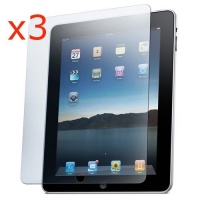 3 Pack Crystal Clear Screen Protector for Apple iPad2 / iPad 3rd Gen 3 Pack Crystal Clear Screen Protector for Apple iPad2 / iPad 3rd Gen