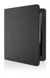 Belkin Verve Folio Stand for Apple iPad 2-Black/Red) Belkin Verve Folio Stand for Apple iPad 2-Black/Red)