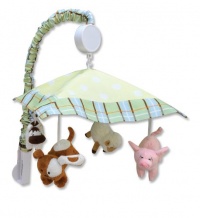 Trend Lab Musical Mobile, Baby Barnyard Trend Lab Musical Mobile, Baby Barnyard