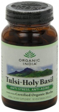 Organic India Tulsi Holy Basil, 90-Count Organic India Tulsi Holy Basil, 90-Count