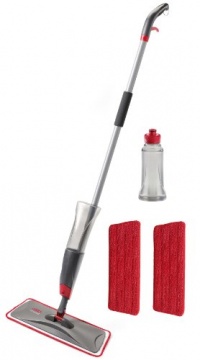 Rubbermaid Reveal Spray Mop Kit, FG1M1600GRYRD Rubbermaid Reveal Spray Mop Kit, FG1M1600GRYRD
