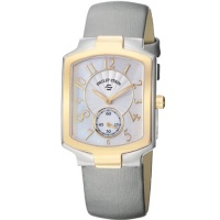 Philip Stein Classic Tank Ladies Two Tone Grey Satin Strap Watch 21TG-FW-IPL Philip Stein Classic Tank Ladies Two Tone Grey Satin Strap Watch 21TG-FW-IPL
