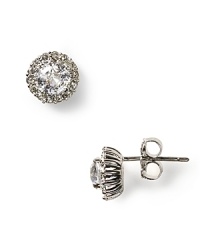 Everyday or special occasion, these cubic zirconia studs shine with style. From Nadri. Everyday or special occasion, these cubic zirconia studs shine with style. From Nadri.