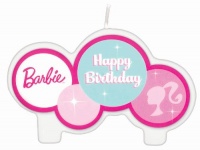 Amscan Barbie All Doll?d Up 1-1/4 Molded Cake Candle Set, 4-Count Amscan Barbie All Doll?d Up 1-1/4 Molded Cake Candle Set, 4-Count