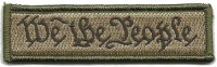 We The People - Tactical Morale Patch - Multitan We The People - Tactical Morale Patch - Multitan