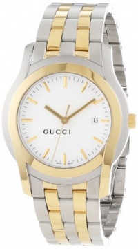 Gucci Men's YA055214 G-Class Steel and Gold-Plated Watch Gucci Men's YA055214 G-Class Steel and Gold-Plated Watch