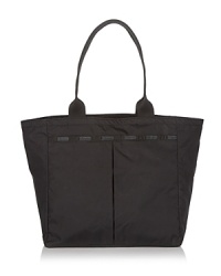 Bring some chic style to your everyday looks with LeSportsac's tote black nylon ripstop. Bring some chic style to your everyday looks with LeSportsac's tote black nylon ripstop.