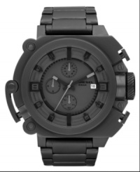 Diesel has crafted the ideal structured steel watch for the man of mystery. Diesel has crafted the ideal structured steel watch for the man of mystery.
