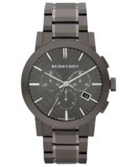 Burberry goes to the edge with this industrial-tough chronograph timepiece. Burberry goes to the edge with this industrial-tough chronograph timepiece.