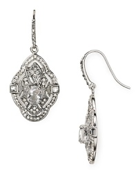 You can't go wrong with these elegant Carolee earrings featuring a diamond shape drop for a dramatic touch. Pair them with a little black dress for any evening soiree. You can't go wrong with these elegant Carolee earrings featuring a diamond shape drop for a dramatic touch. Pair them with a little black dress for any evening soiree.