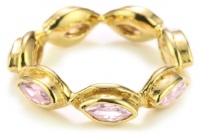 MELINDA MARIA Gwyneth Collection Pink Diamond Ring, Size 7 MELINDA MARIA Gwyneth Collection Pink Diamond Ring, Size 7