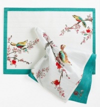 Lenox Table Linens, Chirp Printed Napkin Lenox Table Linens, Chirp Printed Napkin