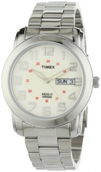 Timex Men's T2N437 Elevated Classics Sport Chic Silver-Tone Bracelet Watch Timex Men's T2N437 Elevated Classics Sport Chic Silver-Tone Bracelet Watch