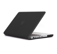 Speck Products MB13PU-SAT-BK-V2 See Thru Satin, Soft Touch Hard Shell Case, for 13-inch MacBook Polycarbonate Unibody, Black - DOES NOT FIT MACBOOK PRO Speck Products MB13PU-SAT-BK-V2 See Thru Satin, Soft Touch Hard Shell Case, for 13-inch MacBook Polycarbonate Unibody, Black - DOES NOT FIT MACBOOK PRO