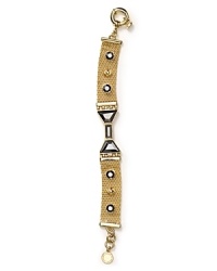 Layer on the arm candy! This MARC BY MARC JACOBS bracelet will fit right in with your stacks of bangles and bracelets. The mesh band features a sweet bow detail and shining stones. Layer on the arm candy! This MARC BY MARC JACOBS bracelet will fit right in with your stacks of bangles and bracelets. The mesh band features a sweet bow detail and shining stones.