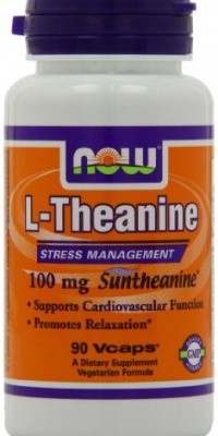 NOW Foods L-theanine, 100 Mg, 90 Capsules NOW Foods L-theanine, 100 Mg, 90 Capsules