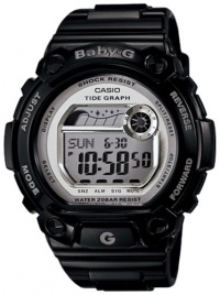 Casio Women's Baby-G BLX103-1 Black Resin Quartz Watch with Digital Dial Casio Women's Baby-G BLX103-1 Black Resin Quartz Watch with Digital Dial