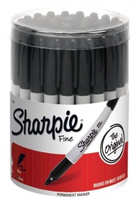 Sharpie Fine Point Permanent Marker, Black (Canister with 36 Pens) Sharpie Fine Point Permanent Marker, Black (Canister with 36 Pens)