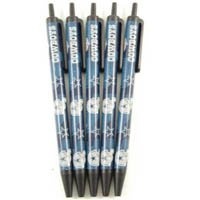 NFL Dallas Cowboys Disposable Black Ink Click Pens, 5-Pack NFL Dallas Cowboys Disposable Black Ink Click Pens, 5-Pack