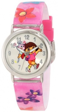 Nickelodeon Kids' DTE1080B Dora gift backpack set Watch