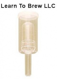 3 Piece Plastic Airlock (Sold in sets of 3) 3 Piece Plastic Airlock (Sold in sets of 3)
