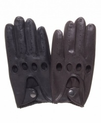 Men's Traditional Leather Driving Gloves By Pratt and Hart Men's Traditional Leather Driving Gloves By Pratt and Hart
