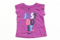 Nike Just Do It Girl's Purple Cotton T-Shirt (24 Months) Nike Just Do It Girl's Purple Cotton T-Shirt (24 Months)