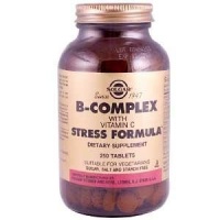 Solgar, B-Complex with Vitamin C Stress Formula, 250 Tablets Solgar, B-Complex with Vitamin C Stress Formula, 250 Tablets