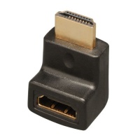 Tripp Lite P142-000-UP HDMI Right Angle Up Adapter/Coupler, Male to Female Tripp Lite P142-000-UP HDMI Right Angle Up Adapter/Coupler, Male to Female