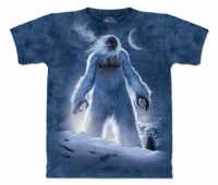 The Mountain Yeti Abominable Snowman Adult T-shirt The Mountain Yeti Abominable Snowman Adult T-shirt